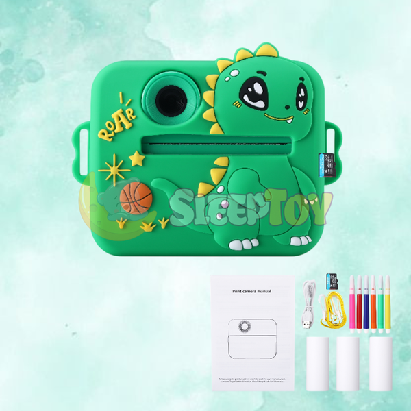 Dinosaur Kids Camera 2.4" Screen Instant Print ST-DGC-01