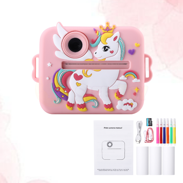 UNICORN INSTANT PRINT CAMERA (48MP) | Kids Dual Camera ST-UPC-01