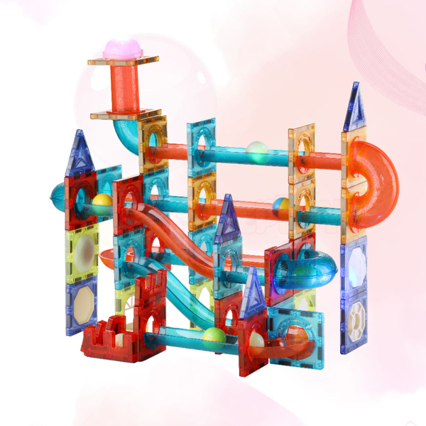 MAGNETIC BLOCKS SET 110 PCS | Glowing STEM Construction Kit  ST-MB-110