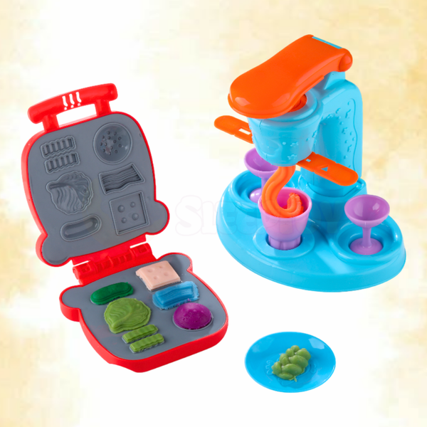 PLAY DOUGH COOKING SET (67 PCS) | Creative Culinary Molds ST-MS-67