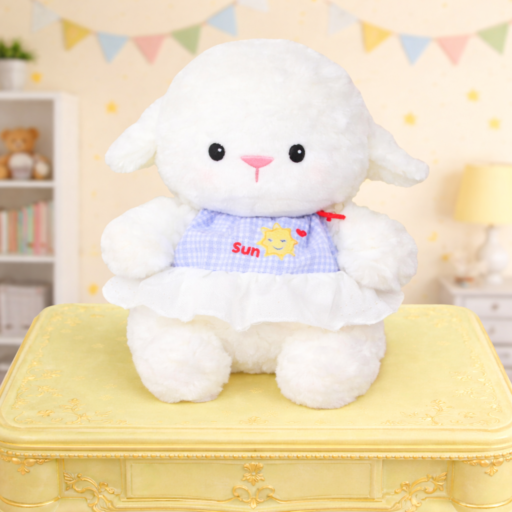 Soft Plush Lamb Mimi | Comforting Stuffed Animal (9.1 inch)