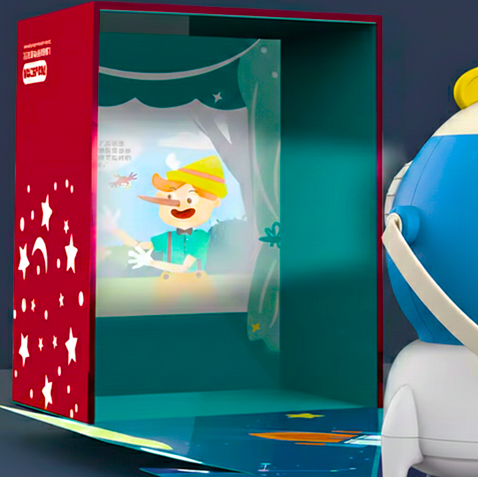 Rocket Star Projector | Night Light with Audio Stories