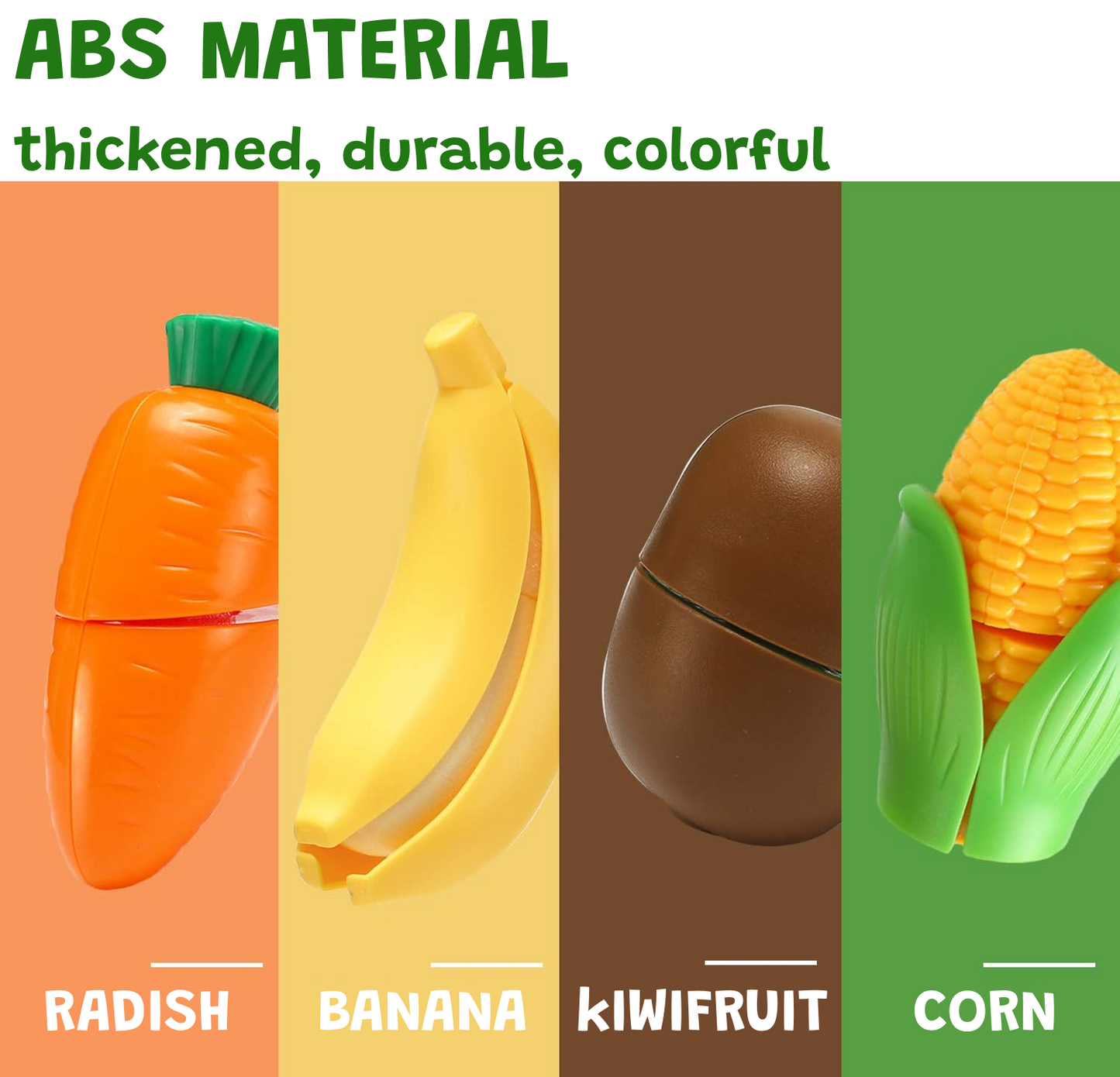 Food Basket Set | Cutting & Cooking Educational Toy (33 PCS)