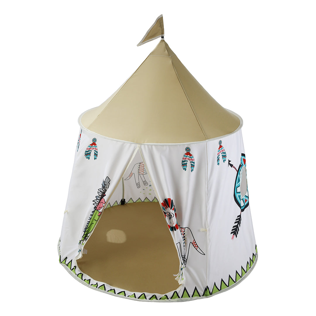 Kids Teepee Tent | Cozy Tribal Style Indoor Playhouse