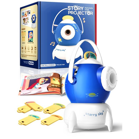 Rocket Star Projector | Night Light with Audio Stories